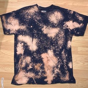 One of a Kind Navy Blue Splattered T-Shirt